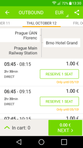 FLIXBUS Czech Republic SALE