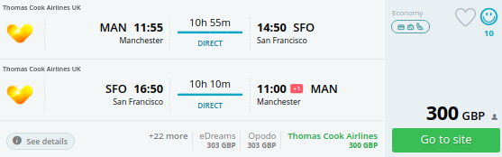 manchester to san francisco