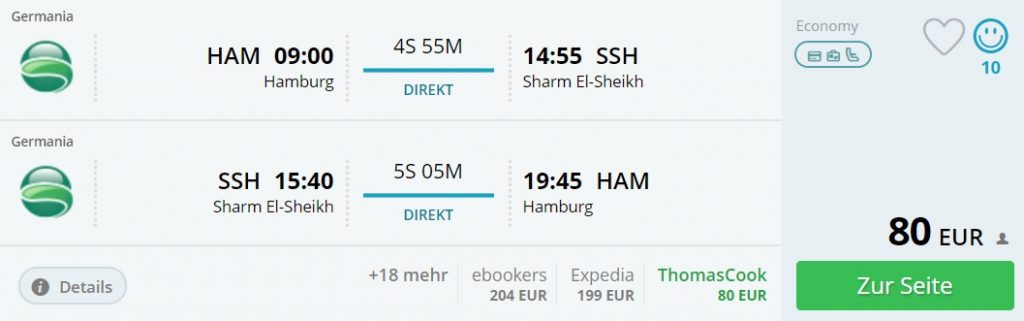 holiday package sharm el sheikh from germany