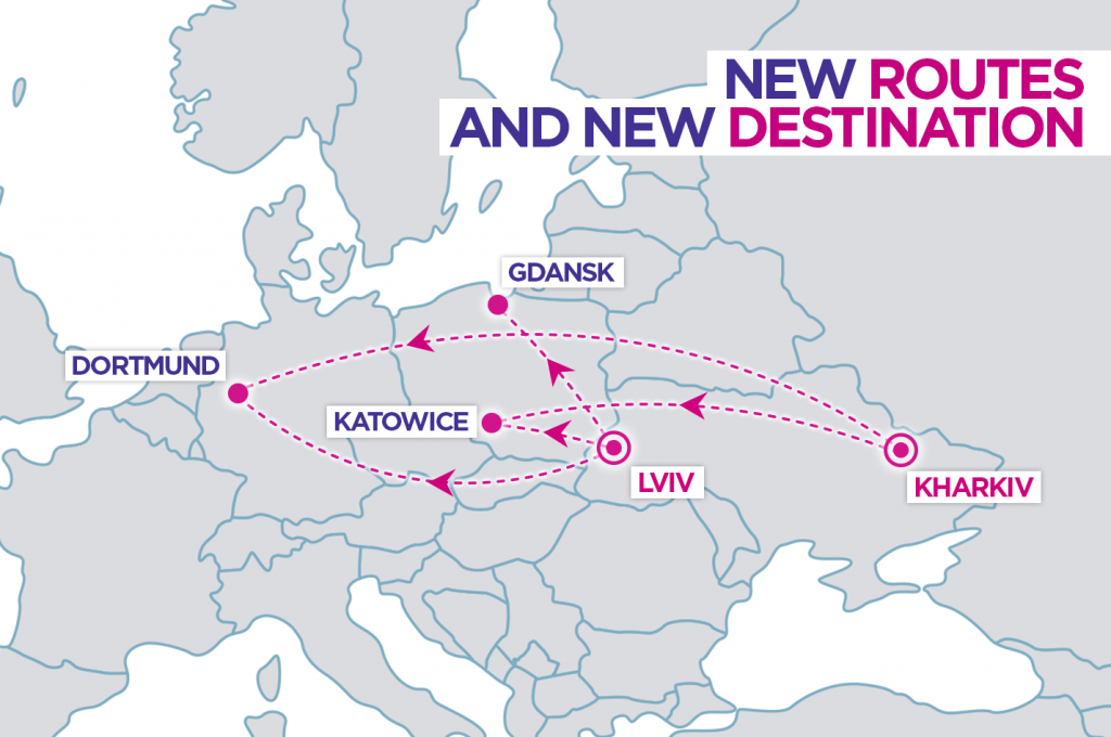 new wizzair routes from ukraine