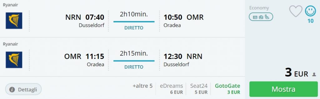 flights from germany to european destinations