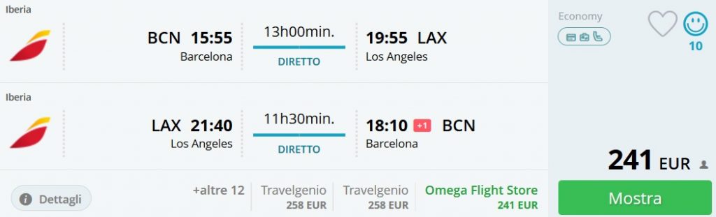 barcelona los angeles