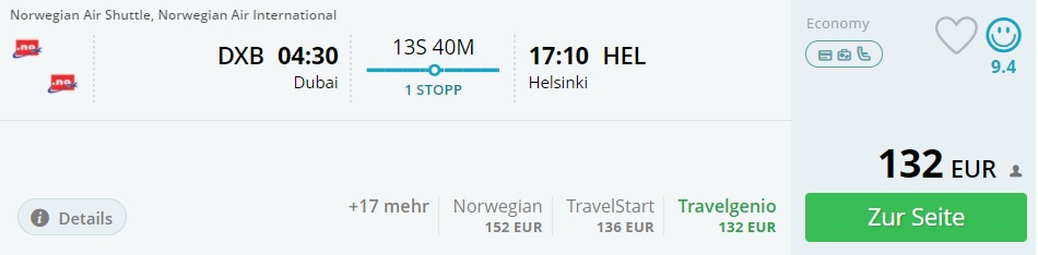 dubai helsinki