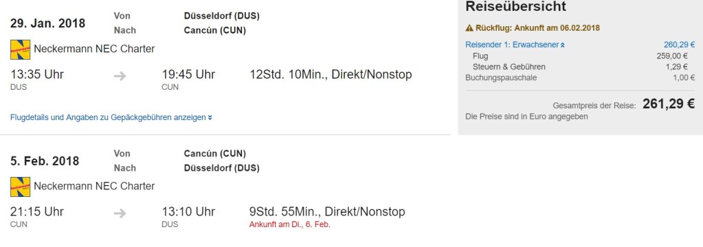 last minute germany cancun mexico