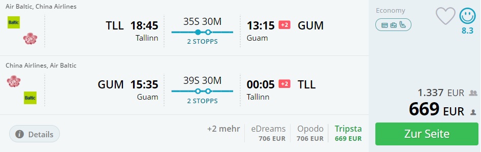 tallinn guam