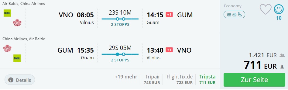 vilnius guam