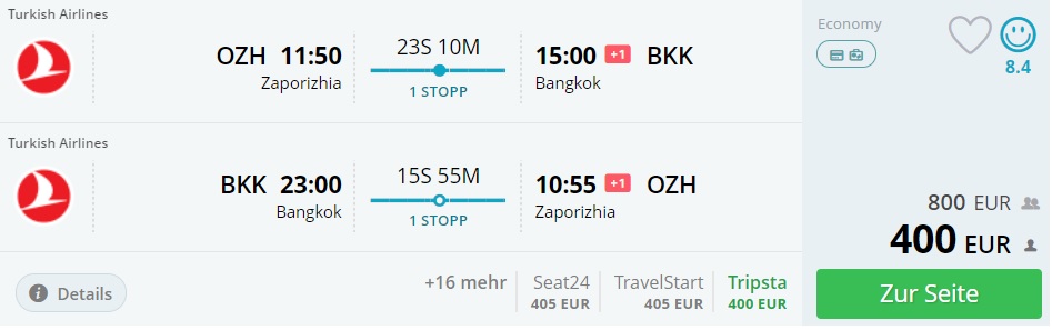 zaporizhia bangkok thailand