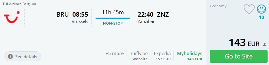 brussels zanzibar
