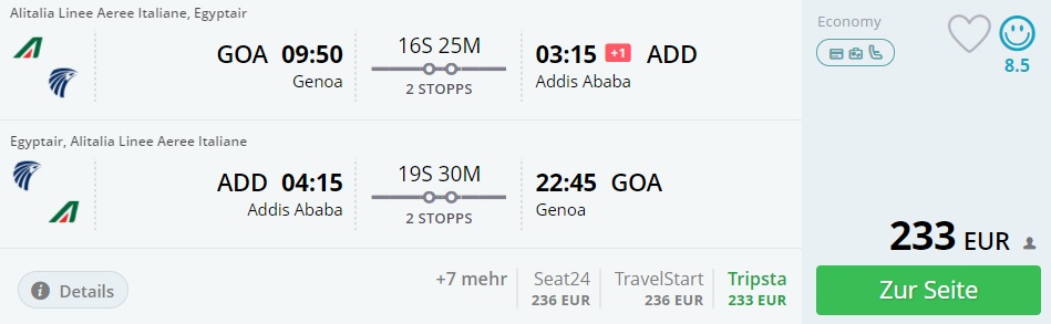 genoa addis ababa