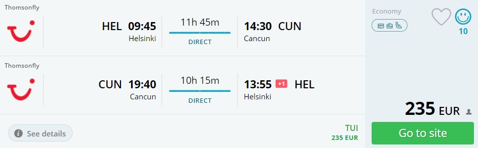 last minute flights to cancun