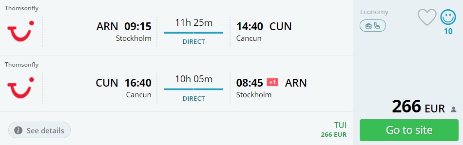 stockholm cancun