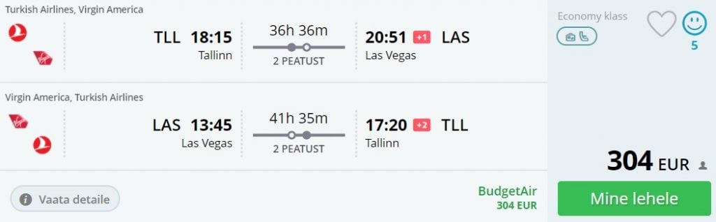 tallinn las vegas