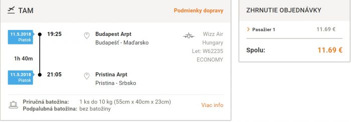 cheap flights budapest Pristina kosovo