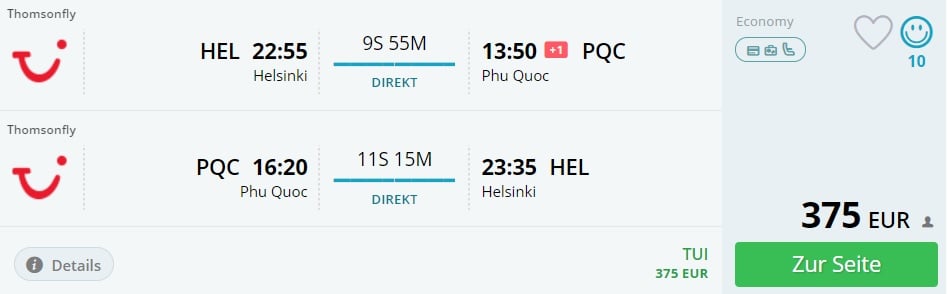 cheap flights helsinki vietnam