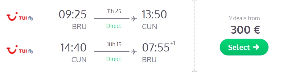 brussels cancun