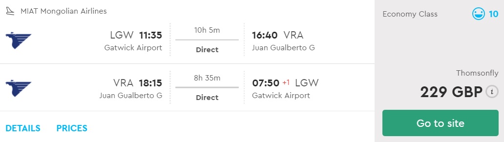 cheap flights tickets london cuba
