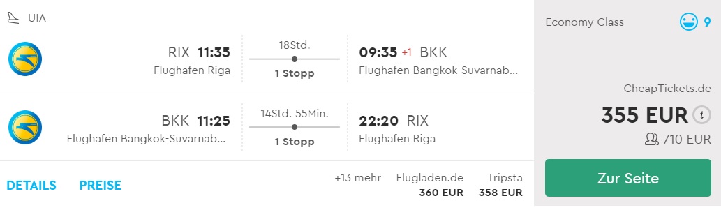 riga bangkok thailand
