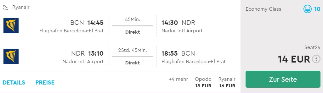 cheap flights barcelona morocco