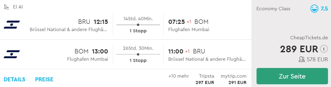 cheap flights brussels india mumbai
