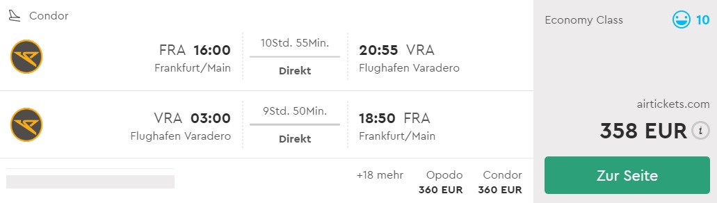 frankfurt varadero