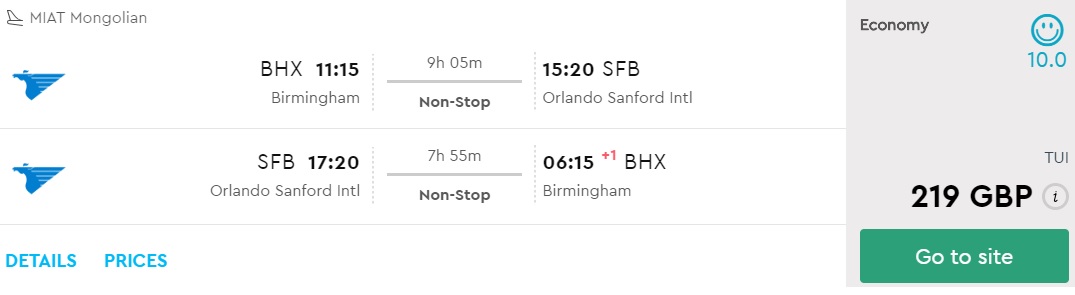 last minute birmingham orlando florida