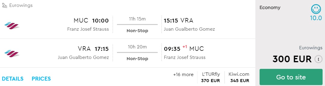 visit cuba flights from munich germany