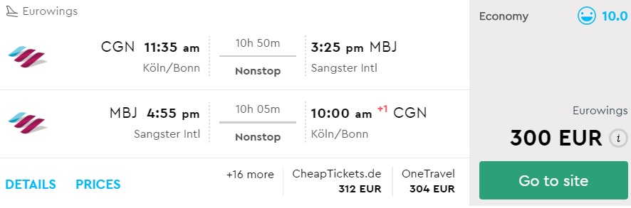 cheap flights cologne germany jamaica