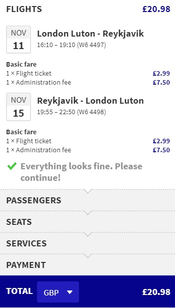 cheap flights from london to iceland