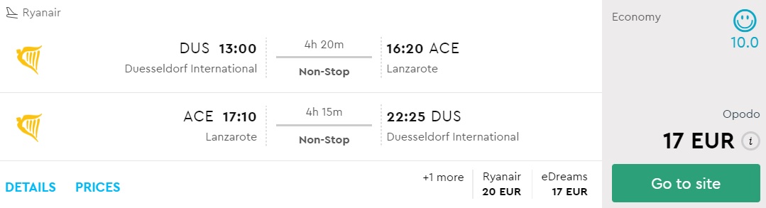 cheap flights germany lanzarote