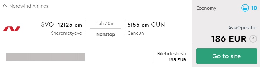 last minute moscow cancun mexico