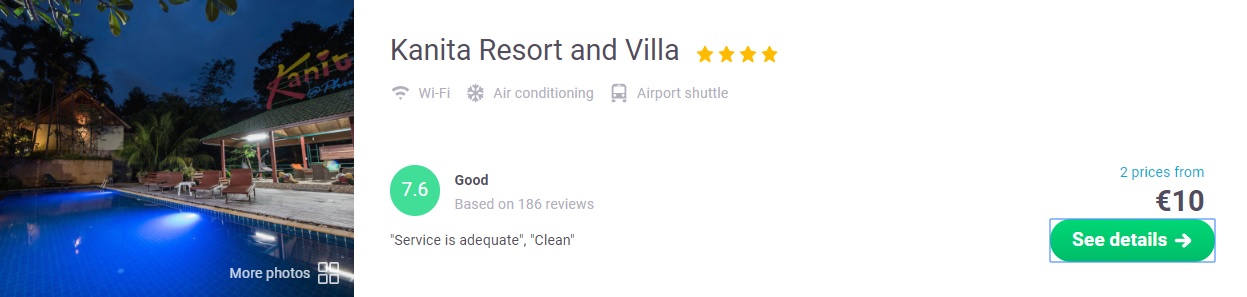 cheap Hotel in Phuket Thailand