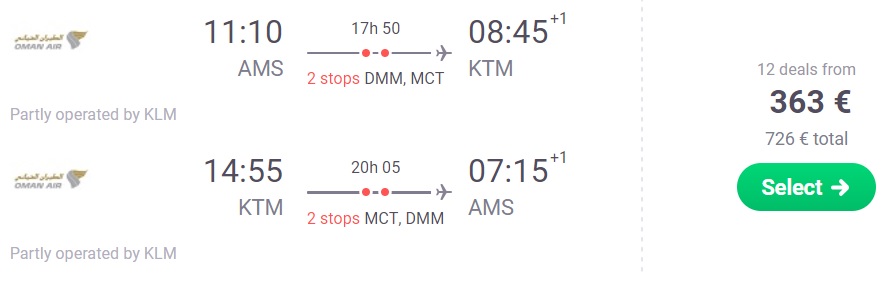 Oman air flight booking
