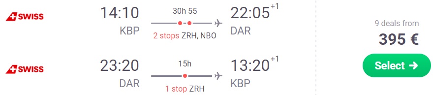 kyiv dar es salaam tanzania
