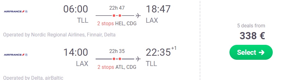 tallinn los angeles