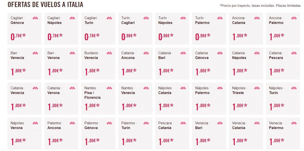 Volotea PROMO SALE tickets