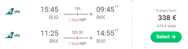 budapest bangkok