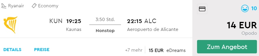 kaunas alicante