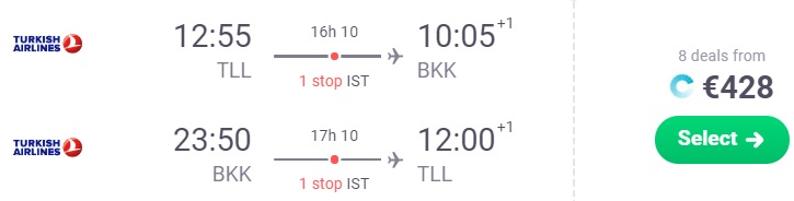 tallinn bangkok