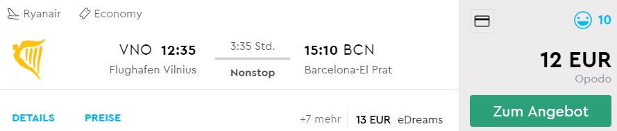 vilnius barcelona