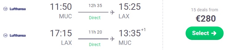 munich los angeles