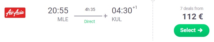 maldives kuala lumpur