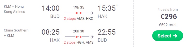 cheap flights budapest hainan