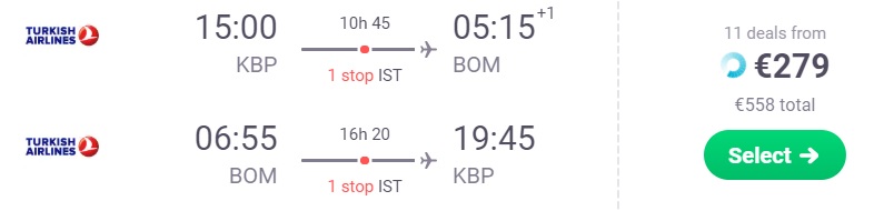kyiv mumbai