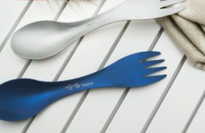 titanium spoon fork