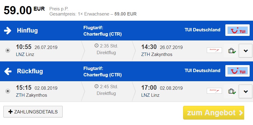 cheap flights linz austria zakynthos
