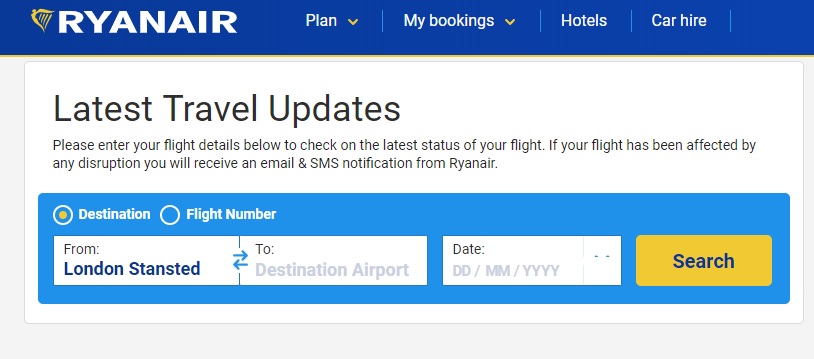 ryanair strike 2019