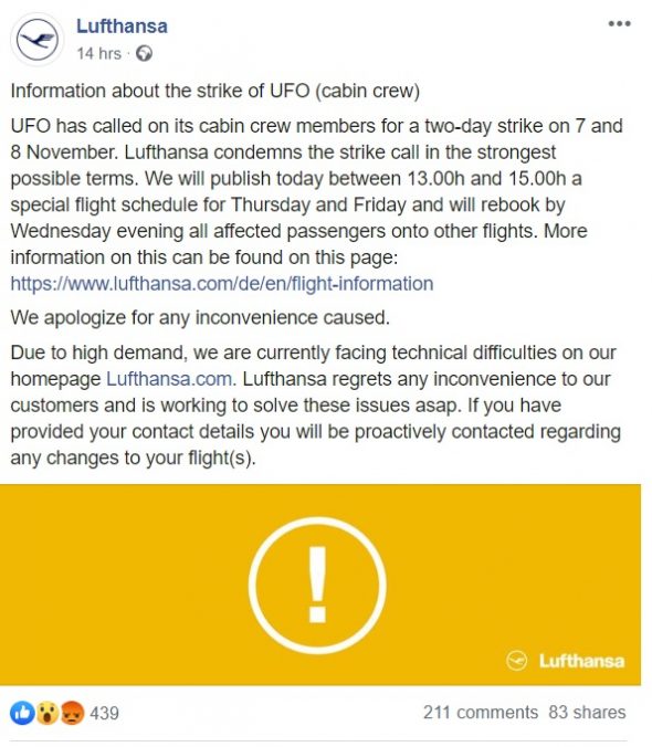 lufthansa strike