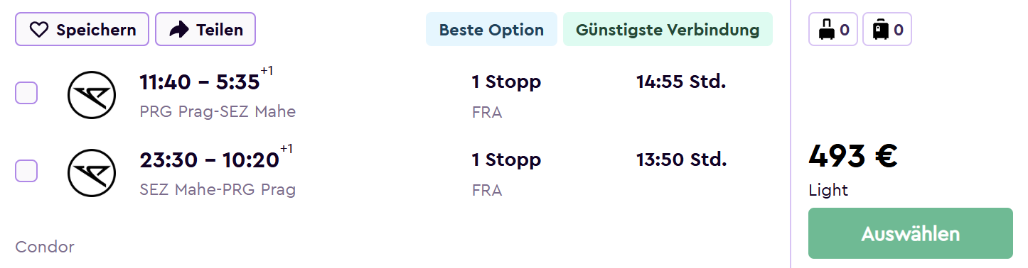 cheap flights prague seychelles