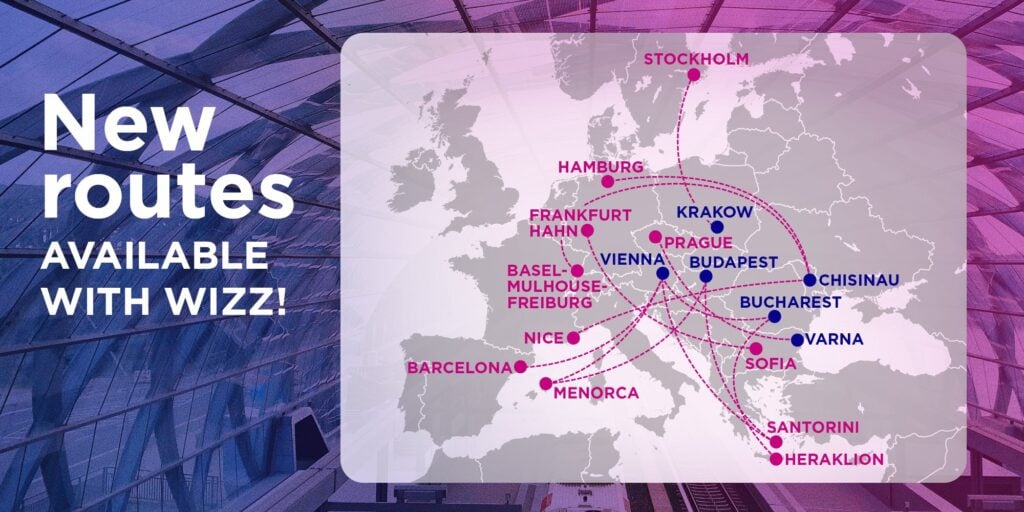 wizz air travel destinations