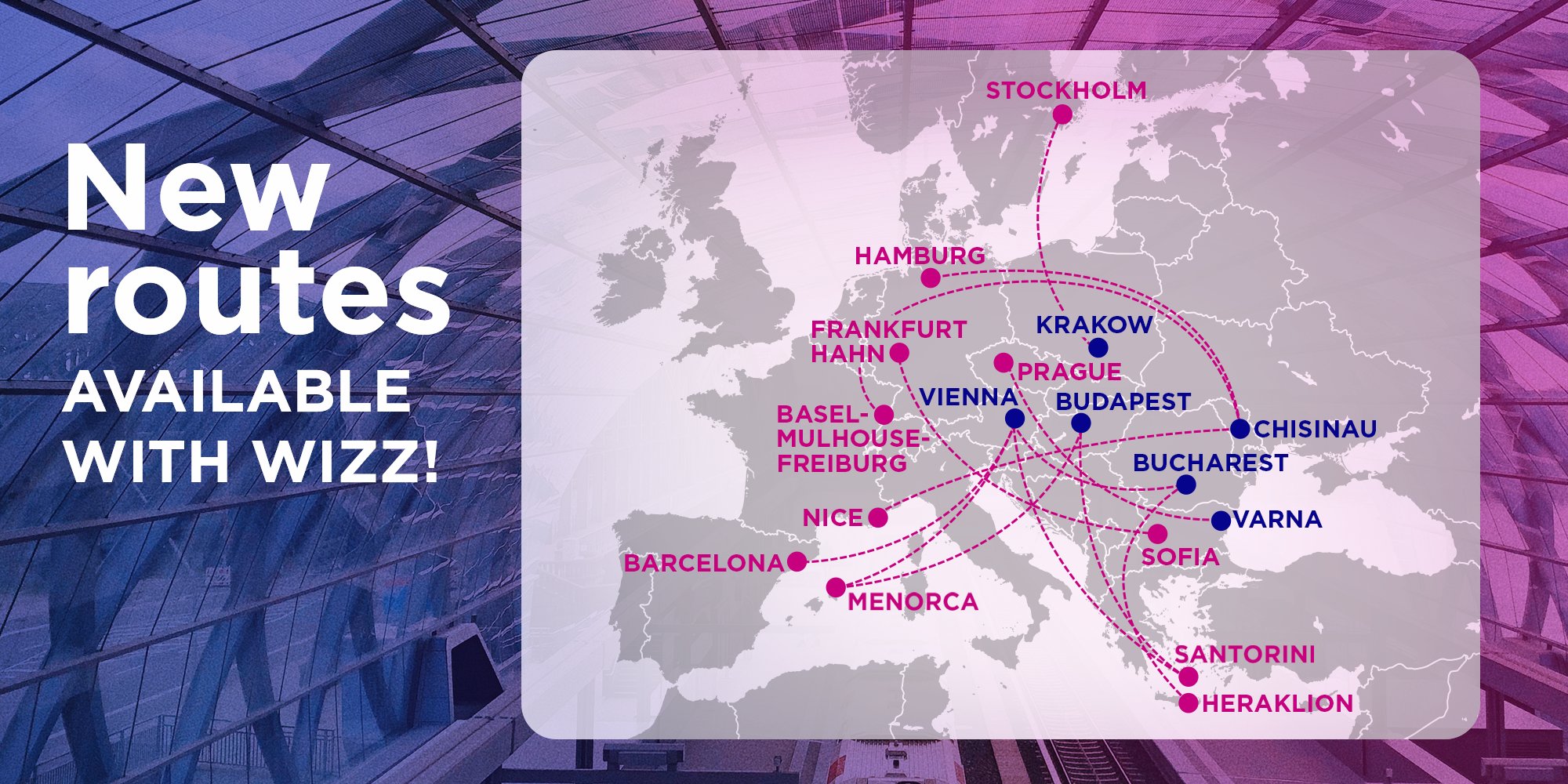 Wizz Air собирается летать в Чехию из Украины